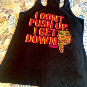 Zumba instructor tank top